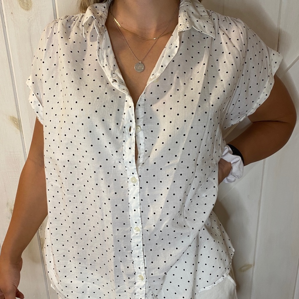 Spotted Blouse